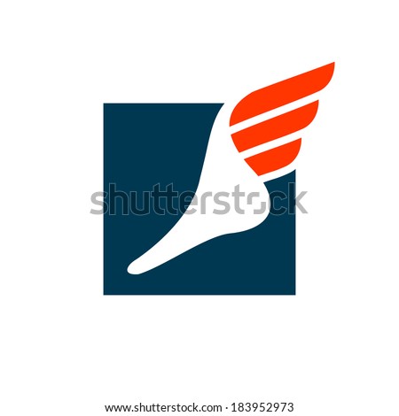 Hermes sign Branding Identity Corporate logo design template Isolated on a white background