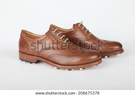 leather golf shoes