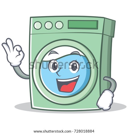 Cartoon Washing Machine Vector Clip Art Stock Vector 