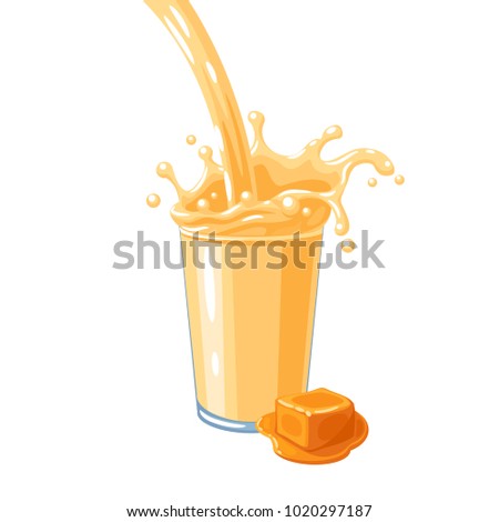 Cartoon Milkshake Stock Images, Royalty-Free Images & Vectors