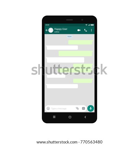 Download Whatsapp Chat Mockup - Free Download Mockup