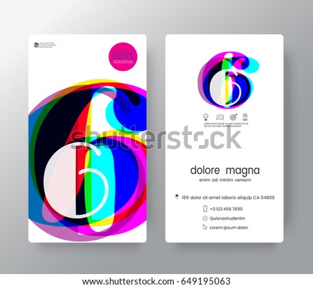 number 6 templates