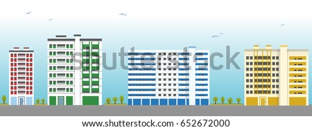 Apartment Building Illustration apartment building stock images, royalty-free images & vectors Apartment Building Illustration apartment building stock images, royalty-free images & vectors