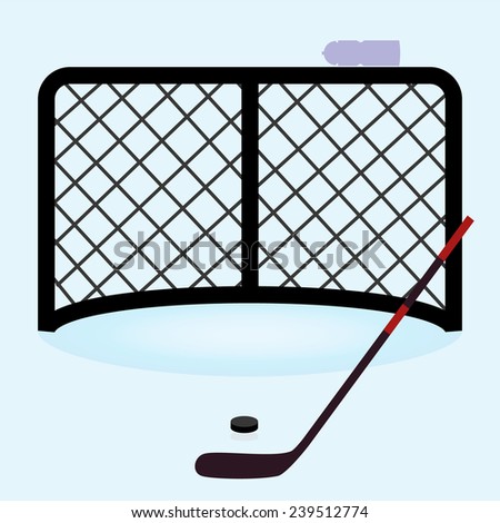 Hockey net Stock Photos, Images, & Pictures | Shutterstock