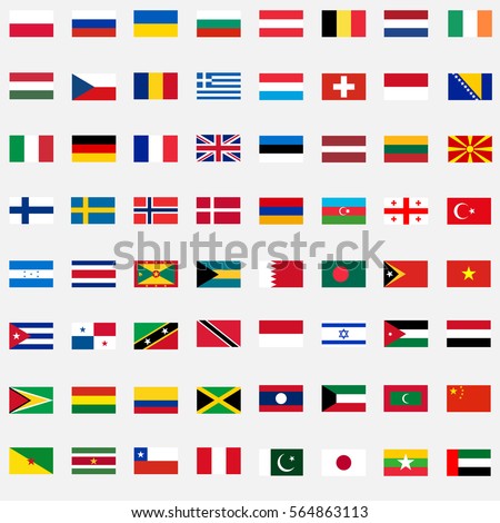 Flags Of The World Stock Images, Royalty-Free Images & Vectors ...