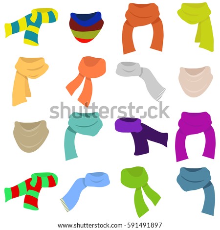 Scarf Stock Vectors, Images & Vector Art | Shutterstock