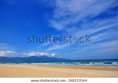 Da Nang beach, Vietnam