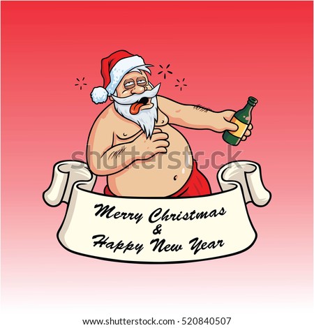 Drunk santa claus Are not drunk santa claus topic