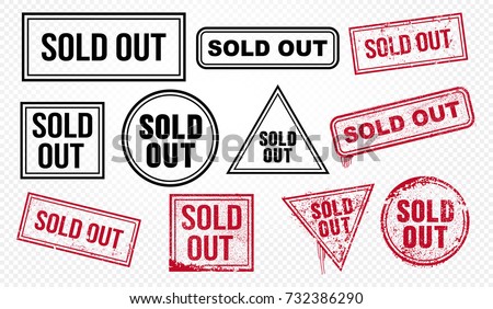 Image result for sold out signs for sale