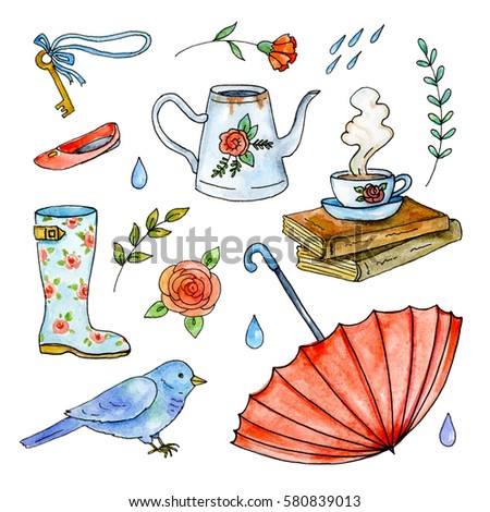 Rainning Plants Cartoons Gallery - Diagram Writing Sample ...