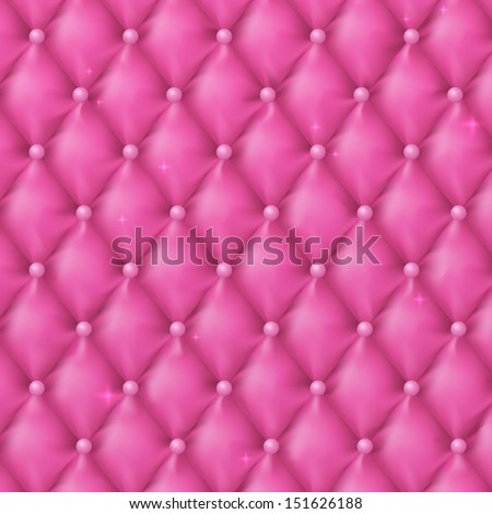 Luxury pink background with pearls. Vector illustration. Abstract design.