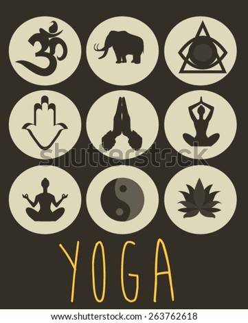 Yoga Icon Stock Vectors & Vector Clip Art | Shutterstock