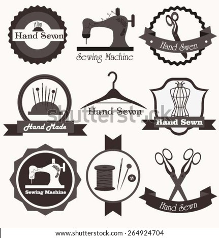 Vector Set Laundry Logos Emblems Design Stock Vector 376941346 ...