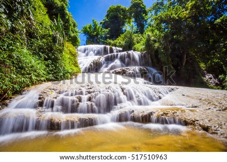 Mu waterfal,Hoa Binh,Viet Nam