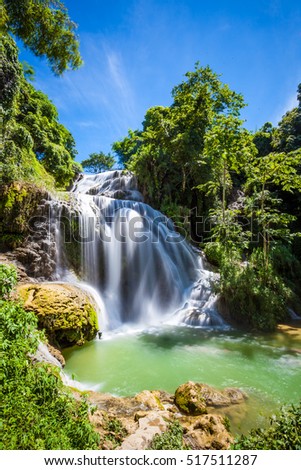 Mu waterfal,Hoa Binh,Viet Nam