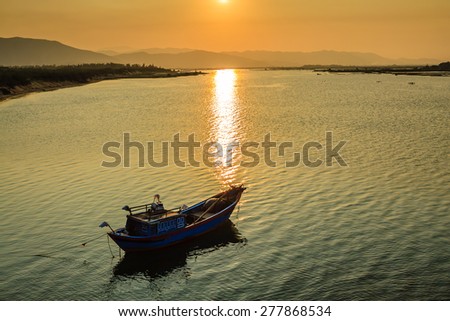 Vietnam boat