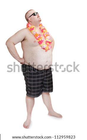 https://thumb1.shutterstock.com/display_pic_with_logo/164272/112959823/stock-photo-overweight-man-in-swimsuit-with-flowers-necklace-traditional-hawaiian-decoration-112959823.jpg