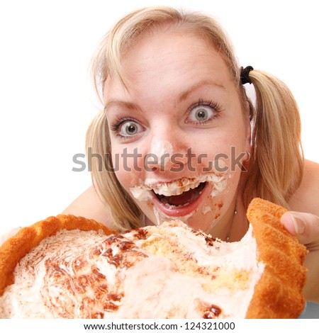 Jule recommends best of Fat girl eating pie girl pie Fat eating