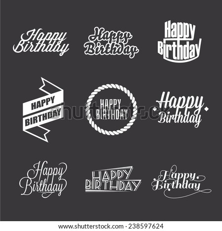 Happy Birthday Banner Stock Photos, Images, & Pictures | Shutterstock