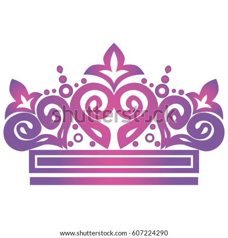 vector illustration pink princess crown stock vector 513597226 vector illustration pink princess crown stock vector 513597226
