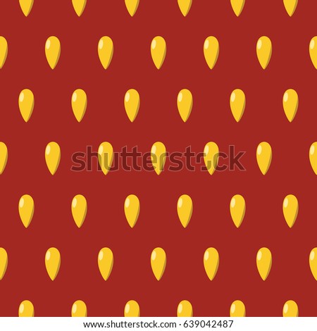 Seamless texture with strawberry seeds