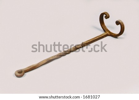 Wooden skeleton key