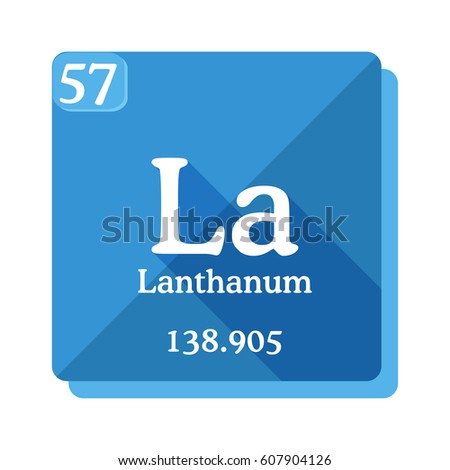 lanthanum la element of the periodic table vector illustration in flat style - Lanthanum Periodic Table Atomic Mass lanthanum la element of the periodic table vector illustration in flat style - Lanthanum Periodic Table Atomic Mass