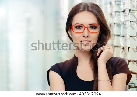 Beautiful Nude Women Wearing Glasses 81