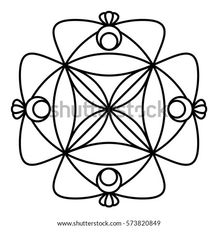simple floral mandala pattern coloring book stock vector 573820849 simple floral mandala pattern coloring book stock vector 573820849