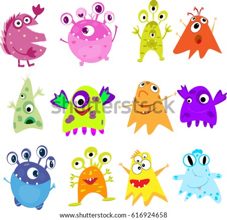 Family Funny Animals Stock Vector 34657930 - Shutterstock