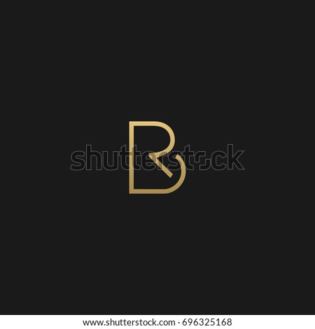 Bd Db Logo Icon Stock Vector 542198326 - Shutterstock