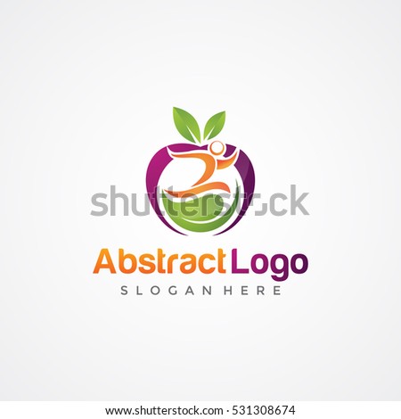 Logo Design Happy Face Yin Yang Stock Vector 304079261 - Shutterstock