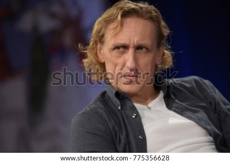Dortmund, Germany - December 9th 2017: Actor and Stuntman Vladimir 'Furdo' Furdik (* 1970, The Night King in Game of Thrones; Stunts in James Bond: Skyfall) at German Comic Con Dortmund.