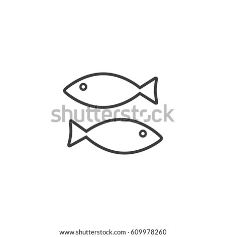 Fish Outline Stock Images, Royalty-Free Images & Vectors | Shutterstock