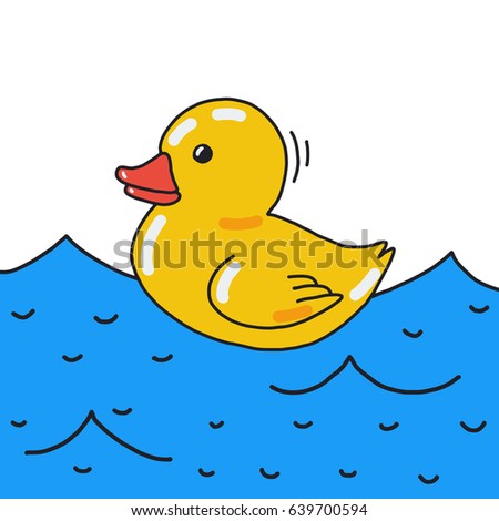 Cartoon Funny Mother Duck Baby Duck Stock Vector 366676421 - Shutterstock