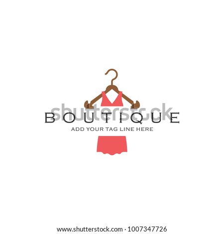 Boutique Logo Design Stock Vector 1007347726 - Shutterstock