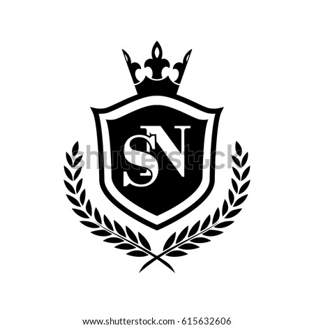 Sn Logo Stock Vector 615632606 - Shutterstock