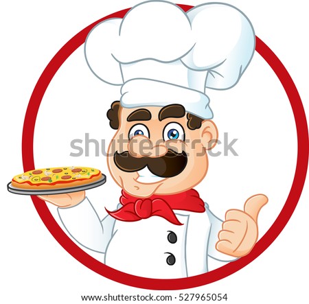 Illustration Dirty Chef Tasting Food He Stock Vector 66316465 ...