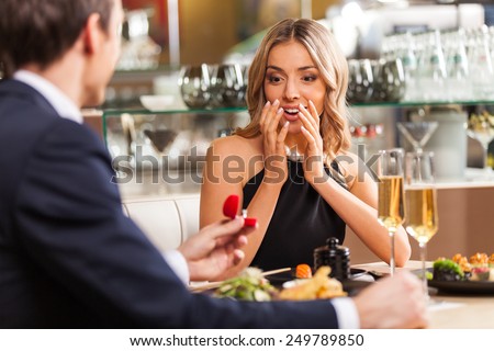 https://thumb1.shutterstock.com/display_pic_with_logo/1672675/249789850/stock-photo-beautiful-couple-having-romantic-dinner-at-restaurant-back-view-of-man-proposing-to-woman-in-249789850.jpg