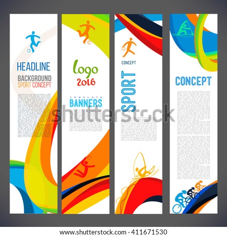 photo vector collage template Images, Royalty Sports Stock Background Images Free