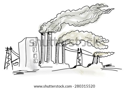 Coal Power Plant Stock Illustrations & Cartoons | Shutterstock