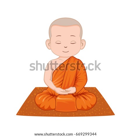 Yoga Lotusfunny Cartoon Vector Character Stock Vector 20071054 ...