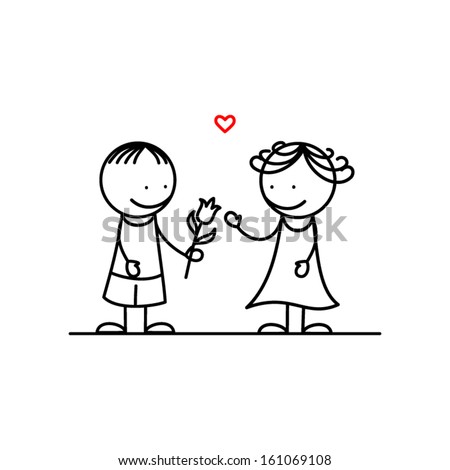 http://thumb1.shutterstock.com/display_pic_with_logo/1680253/161069108/stock-vector-happy-girl-and-boy-with-tulip-in-hand-161069108.jpg