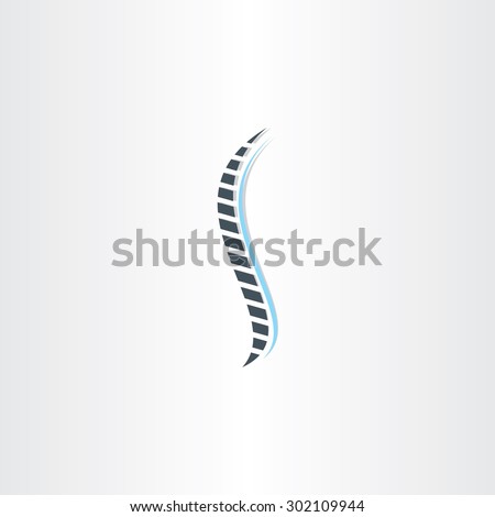 spine icon vector design element logo symbol