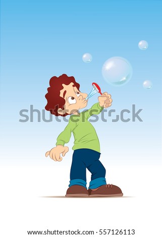 Blowing Bubbles Stock Photos, Royalty-Free Images & Vectors - Shutterstock