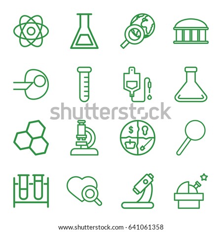 i drop heart for test White Vector Science Trendy On Icons Stock Vector