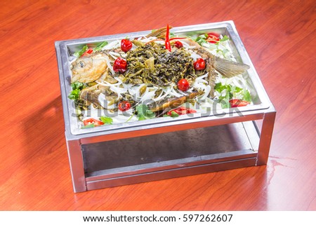 braised fish with pickle