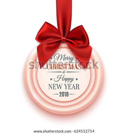 Wish You Merry Christmas 2018 Stock Images, Royalty-Free 