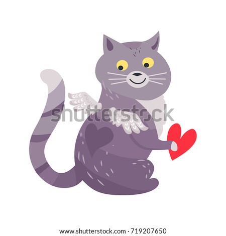 Angel Cat Stock Images Royalty Free Images Vectors 