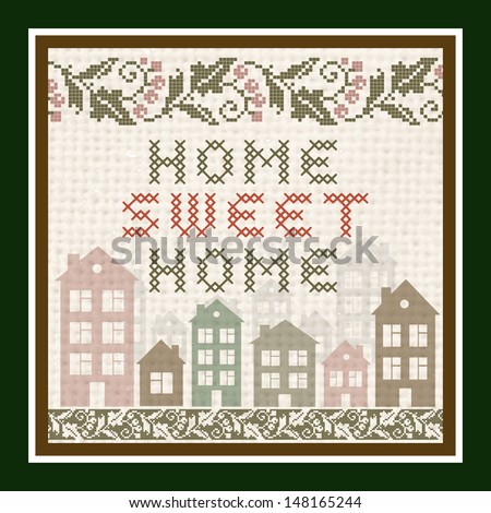 Home Sweet Home Vintage sweet home vector stock photos, royalty-free images & vectors Home Sweet Home Vintage sweet home vector stock photos, royalty-free images & vectors